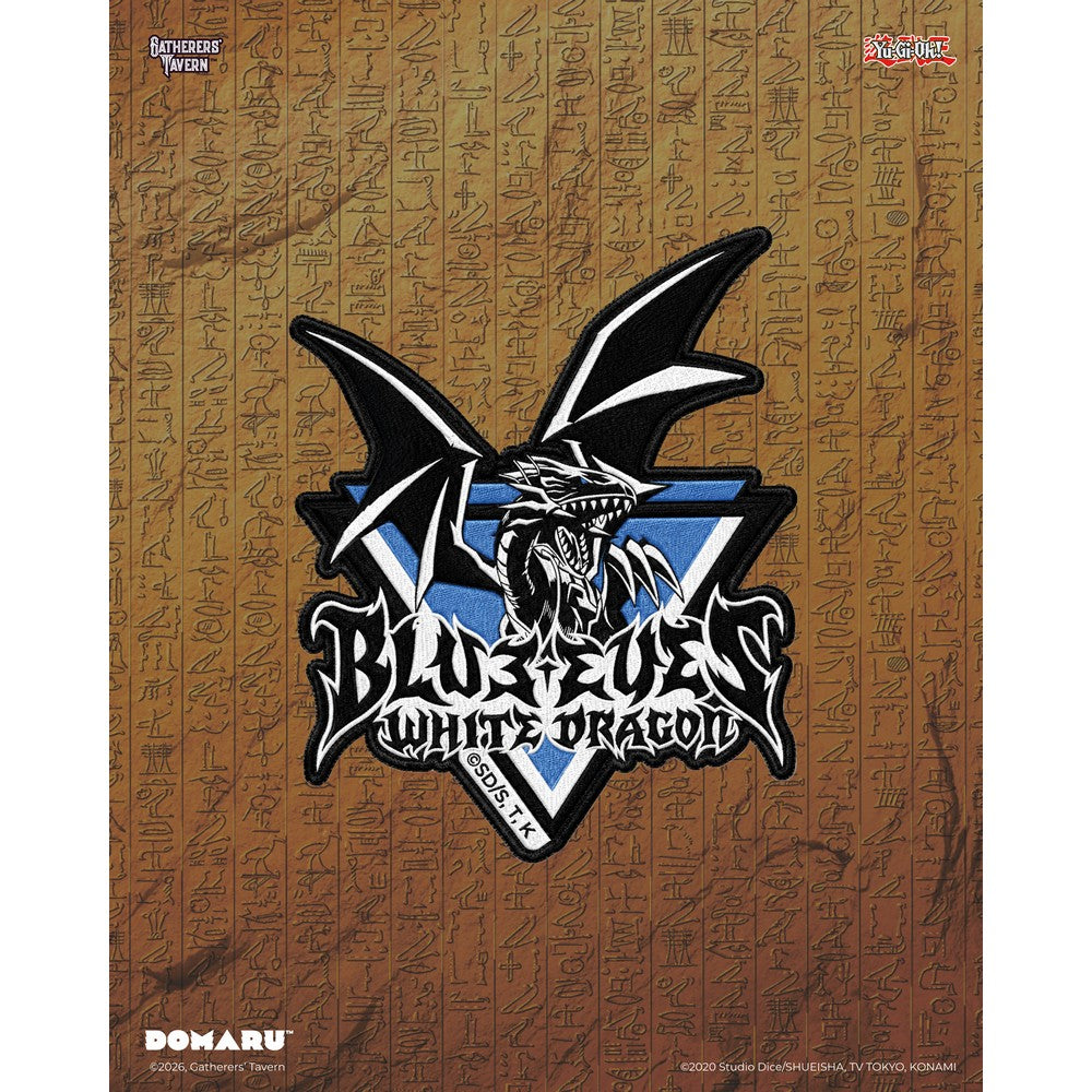 Gatherers Tavern - Domaru Deco Patch - YuGiOh - Sumi Style - Blue-Eyes White Dragon