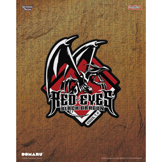 Gatherers Tavern - Domaru Deco Patch - YuGiOh - Sumi Style - Red-Eyes Black Dragon