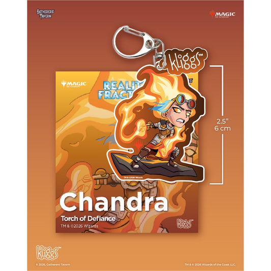 Gatherers Tavern - Keychain - Kliggs - Fractured Reality - Chandra Torch of Defiance
