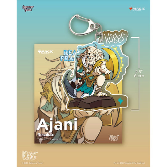 Gatherers Tavern - Keychain - Kliggs - Fractured Reality - Ajani Resolute