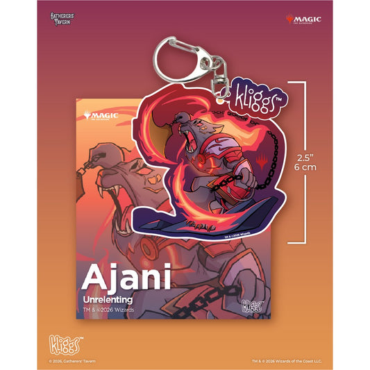 Gatherers Tavern - Keychain - Kliggs - Fractured Reality - Ajani Unrelenting