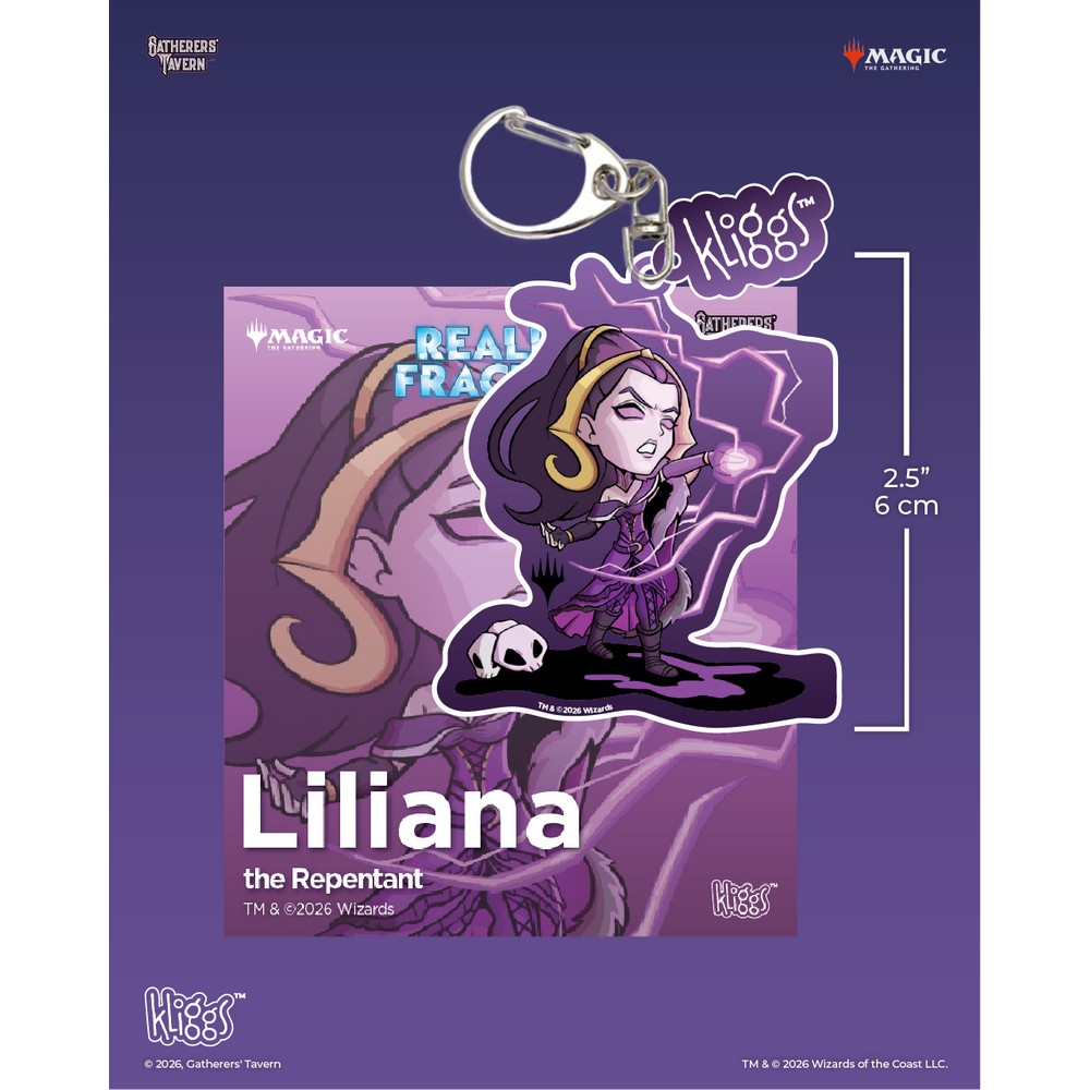 Gatherers Tavern - Keychain - Kliggs - Fractured Reality - Liliana the Repentant