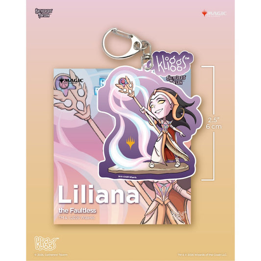 Gatherers Tavern - Keychain - Kliggs - Fractured Reality - Liliana the Faultless