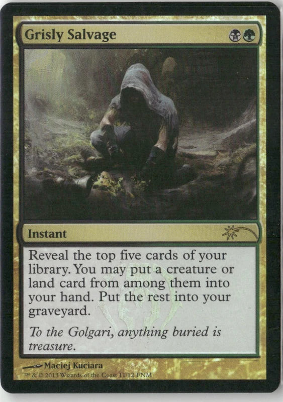 Scan Image | Grisly Salvage - FNM Promos | [E8B34C2C]