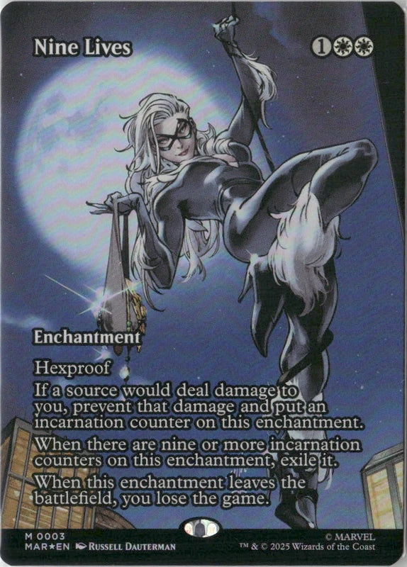 Scan Image | Nine Lives (Borderless) - Marvel Universe Eternal-Legal | [7C20135C]