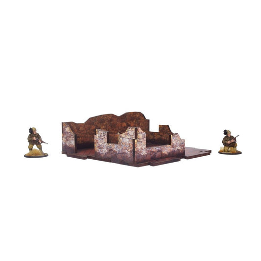 Micro Art Studio - WW2 Italy Corner Cafe PREPAINTED [28mm/1:56]