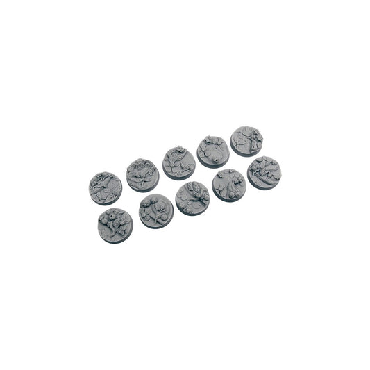 Micro Art Studio - Agreda Round 25mm (5 bases) UNPAINTED