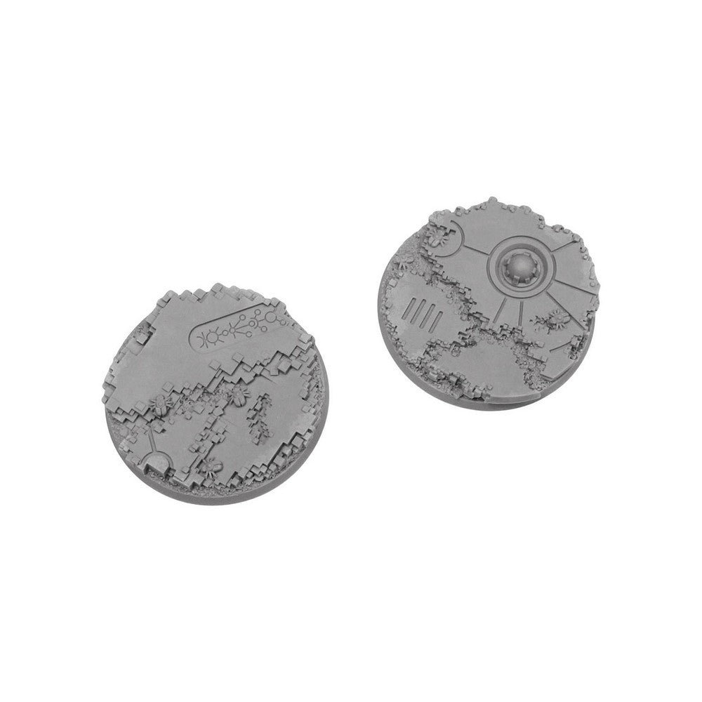 Micro Art Studio - Living Metal Round 60mm (1 base) UNPAINTED [28mm/1:56]