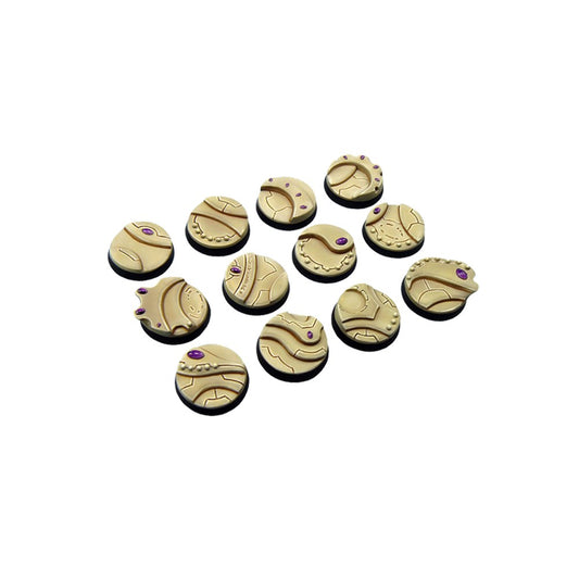 Micro Art Studio - Wraithstone Bases Round 25mm (5 bases) UNPAINTED