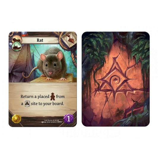 Lost Ruins of Arnak - Rat - promo card