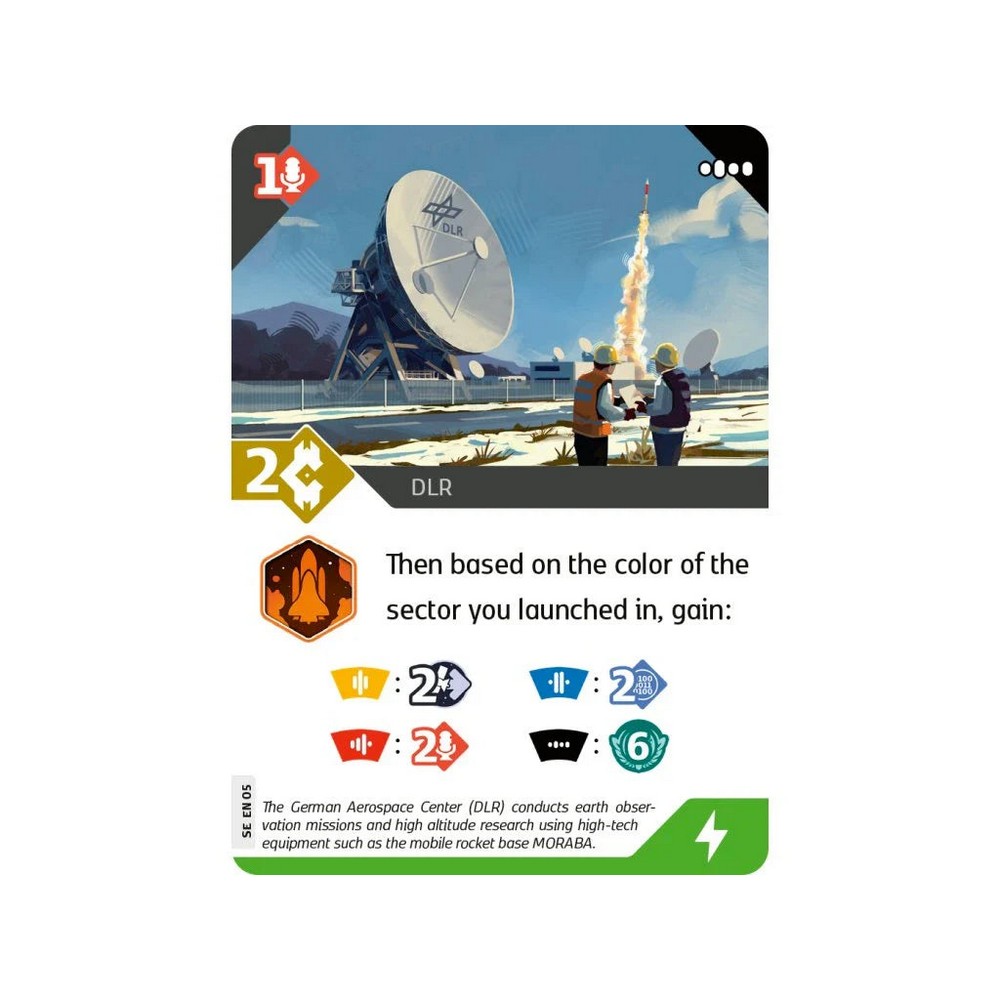 SETI - DLR promo card - promo card