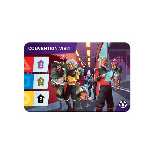 Starship Captains - Convention Visit - promo card
