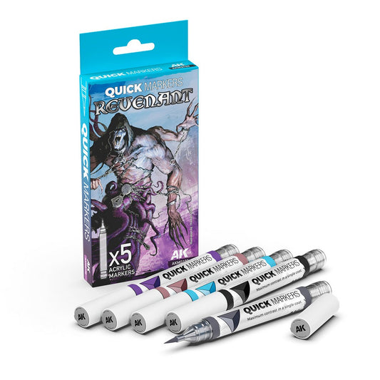 Ak Interactive - Quickmarker - Revenant Quick Markers Set