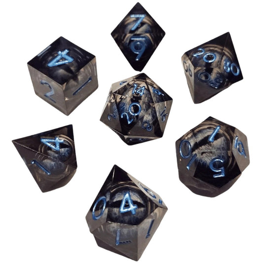 Chronicle - Blue ICU Liquid Core Dice Set
