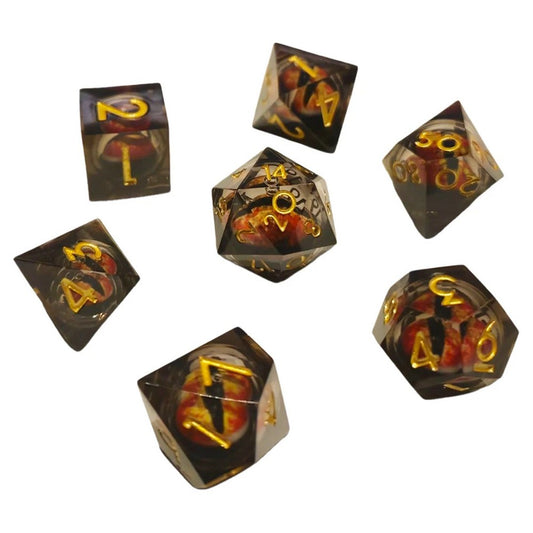 Chronicle - Crimson ICU Liquid Core Dice Set
