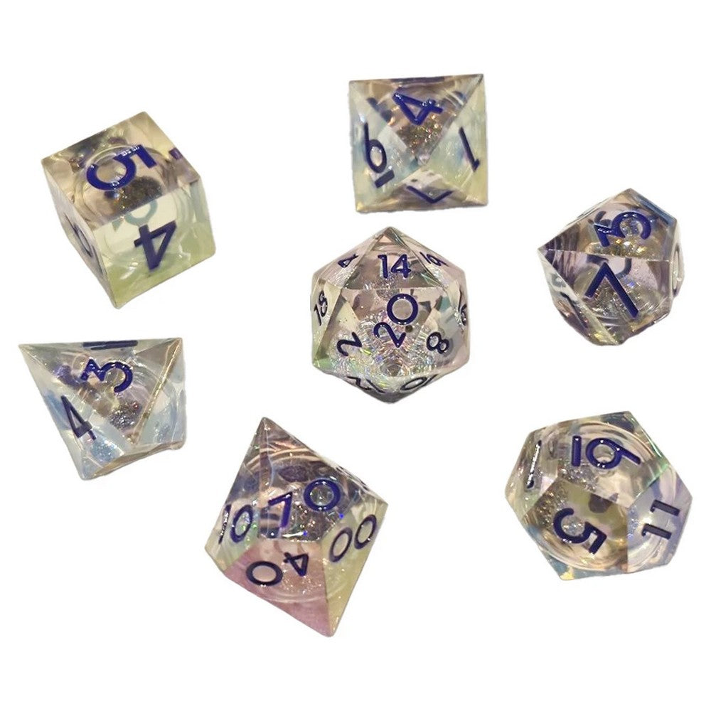 Chronicle - Icy Sparkle Liquid Core Dice Set