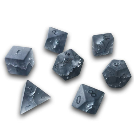 Chronicle - Black Ice Crystal Dice Set