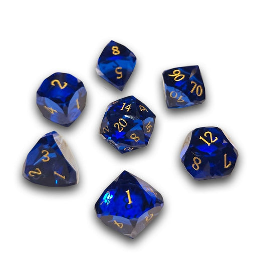 Chronicle - Royal Marquise Crystal Dice Set