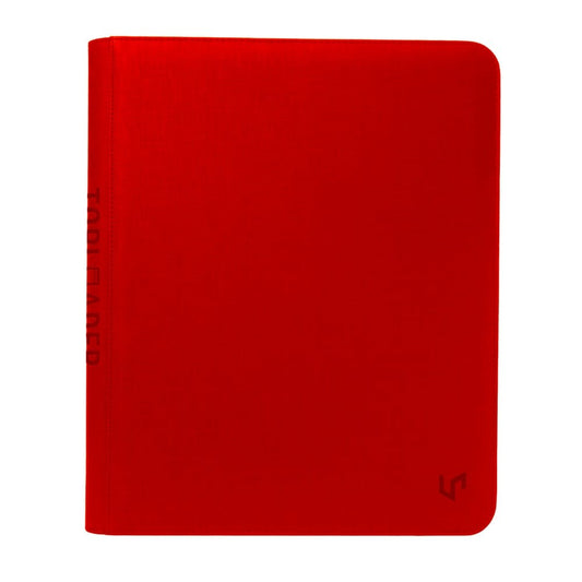 Ultra Pro: UP32102 9-Pocket Zippered TOPLOADER® Premium PRO-BINDER® (Red)
