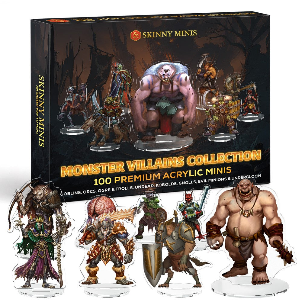 Skinny Minis - Monster Villains Collection