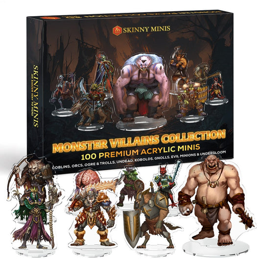 Skinny Minis - Monster Villains Collection