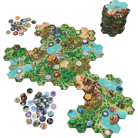 HEXplore It: The Mountains of Godai - Caprakan Map Pack