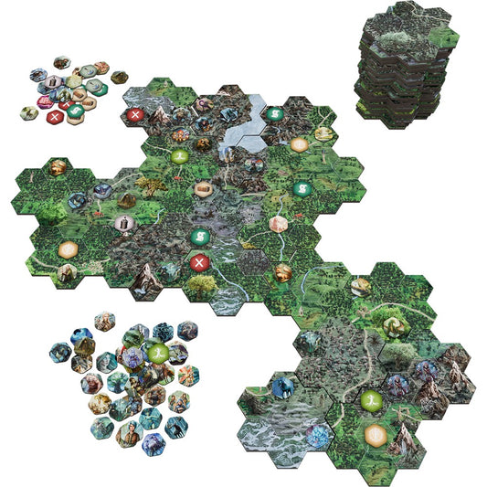 HEXplore It: The Forests of Adrimon Map Pack