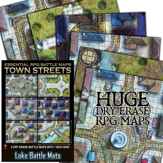 Essential RPG Battle Maps Town Streets