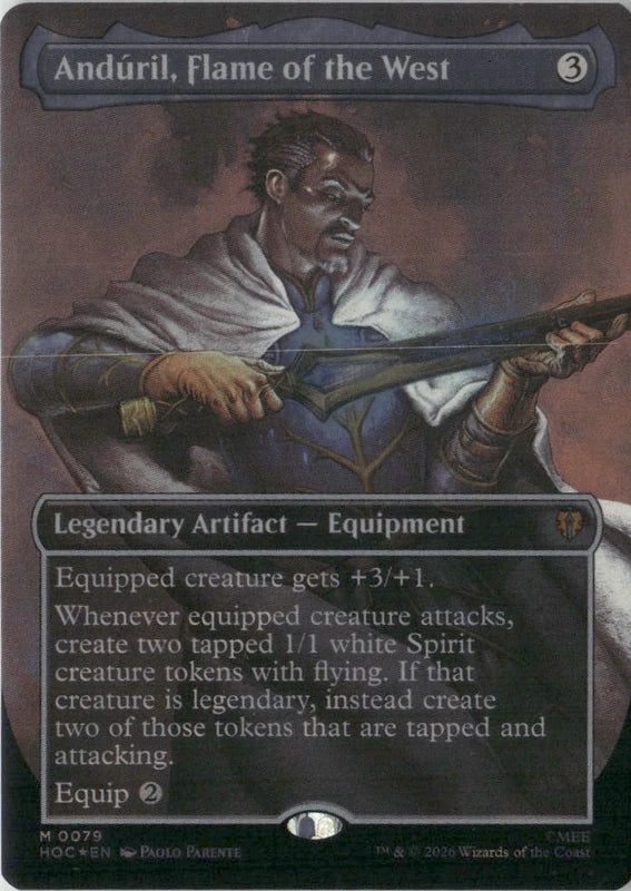 Scan Image | Anduril, Flame of the West (Borderless) - The Hobbit: Eternal-Legal | [BE759C97]