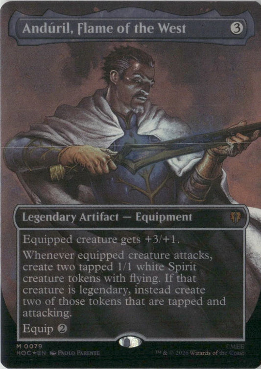 Scan Image | Anduril, Flame of the West (Borderless) - The Hobbit: Eternal-Legal | [BE759C97]