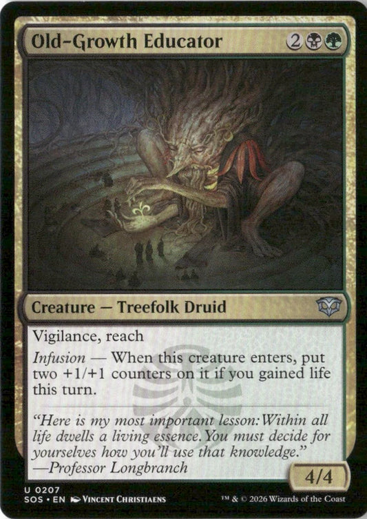 Old-Growth Educator - Secrets of Strixhaven