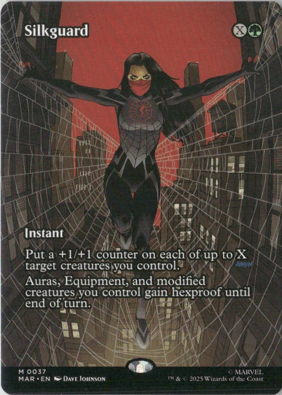 Scan Image | Silkguard (Borderless) - Marvel Universe Eternal-Legal | [B45B454F]