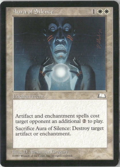 Scan Image | Aura of Silence - Weatherlight | [2892081C]