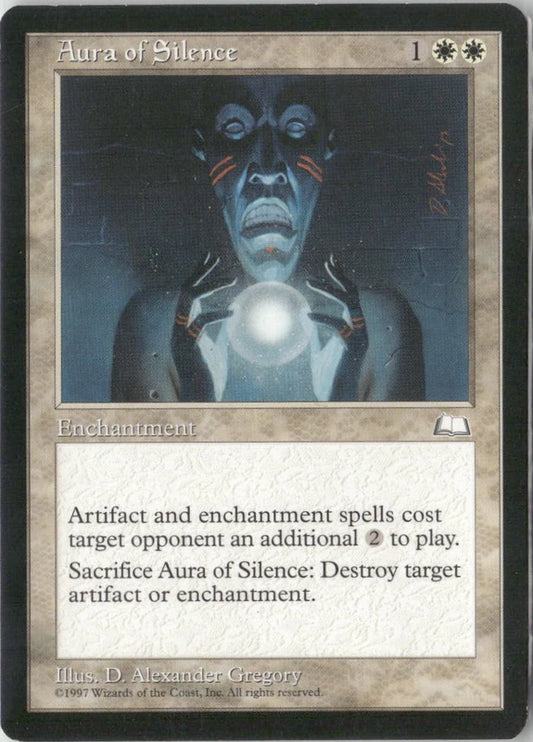 Scan Image | Aura of Silence - Weatherlight | [2892081C]