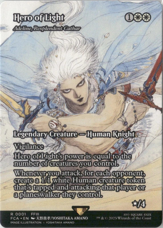 Scan Image | Hero of Light - Adeline, Resplendent Cathar (Showcase) - FINAL FANTASY: Through the Ages | [8AA024B2]