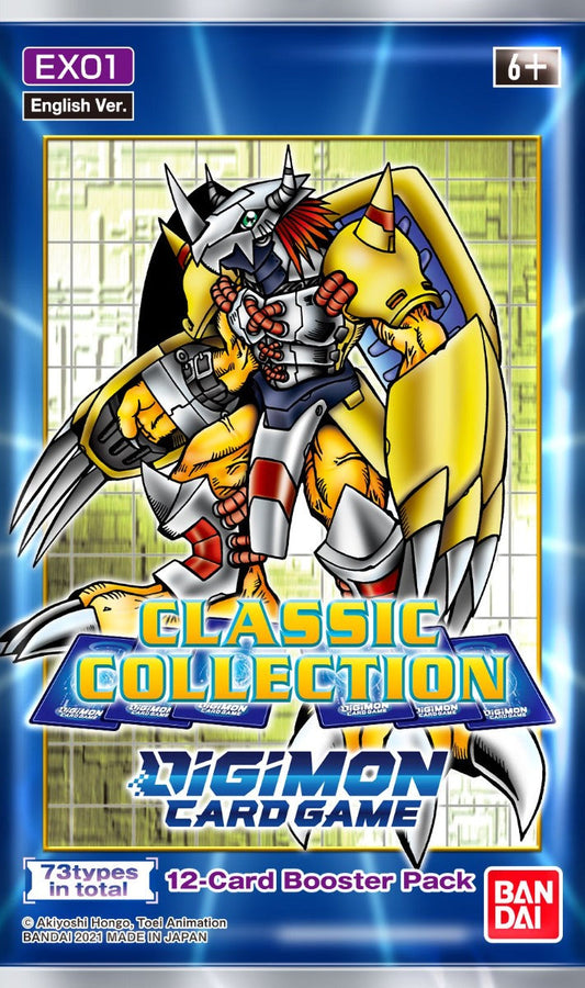 Digimon Card Game Classic Collection (EX01) Booster Display