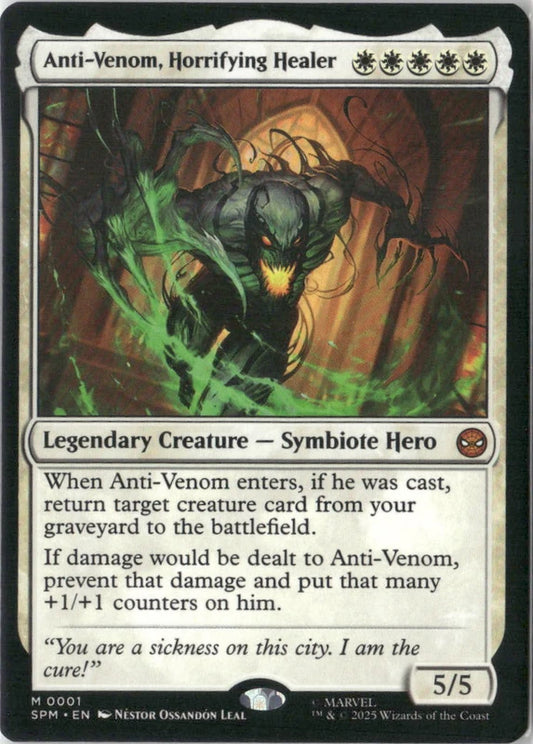 Scan Image | Anti-Venom, Horrifying Healer - Marvel's Spider-Man | [A4BE21F2]