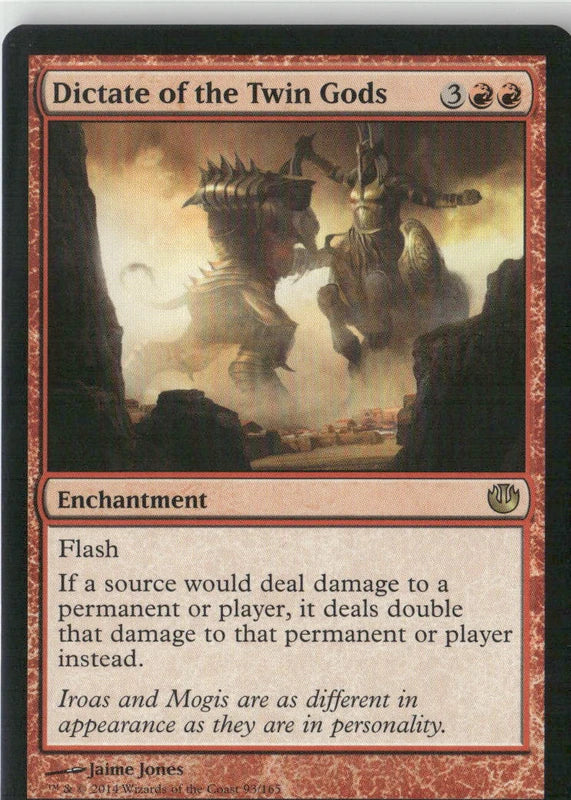 Scan Image | Dictate of the Twin Gods - Journey Into Nyx | [3A77C6C2]
