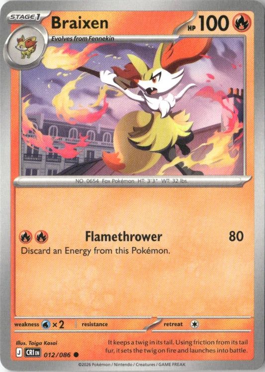 Braixen - ME04: Chaos Rising
