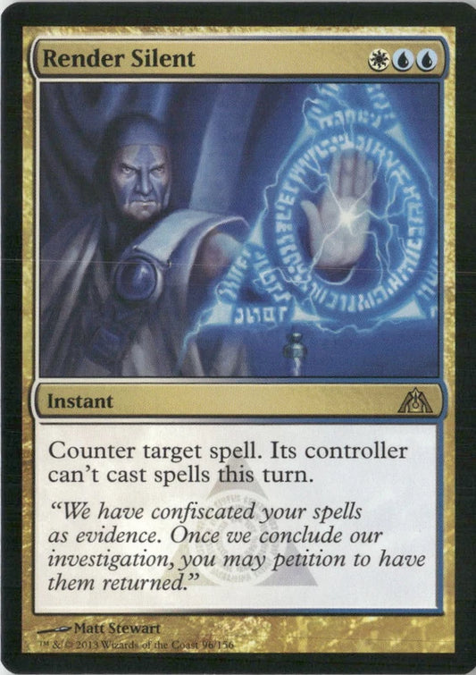Scan Image | Render Silent - Ravnica Allegiance: Guild Kits | [7314F018]