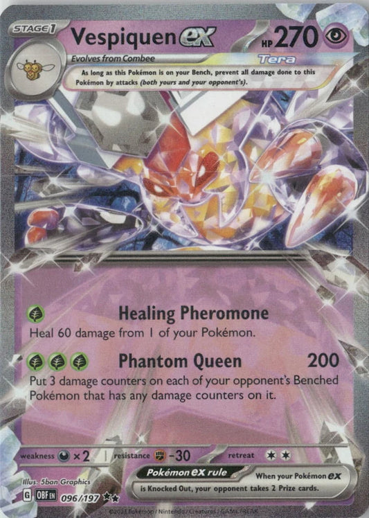 Vespiquen ex - SV03: Obsidian Flames