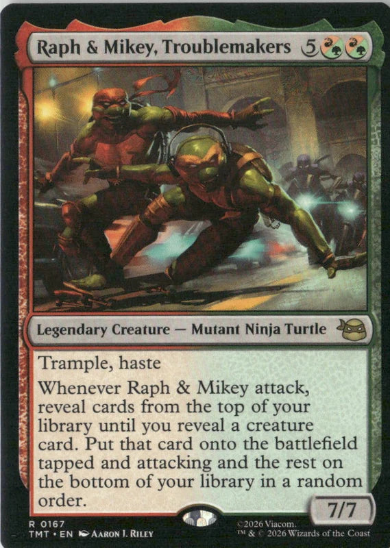 Scan Image | Raph & Mikey, Troublemakers - Teenage Mutant Ninja Turtles | [22C648B0]