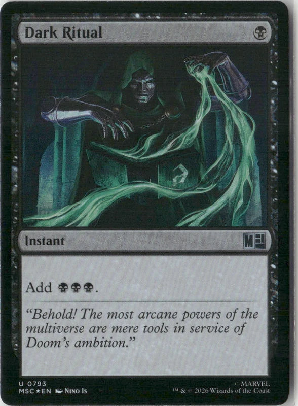 Scan Image | Dark Ritual - Commander: Marvel Super Heroes | [47EC609A]