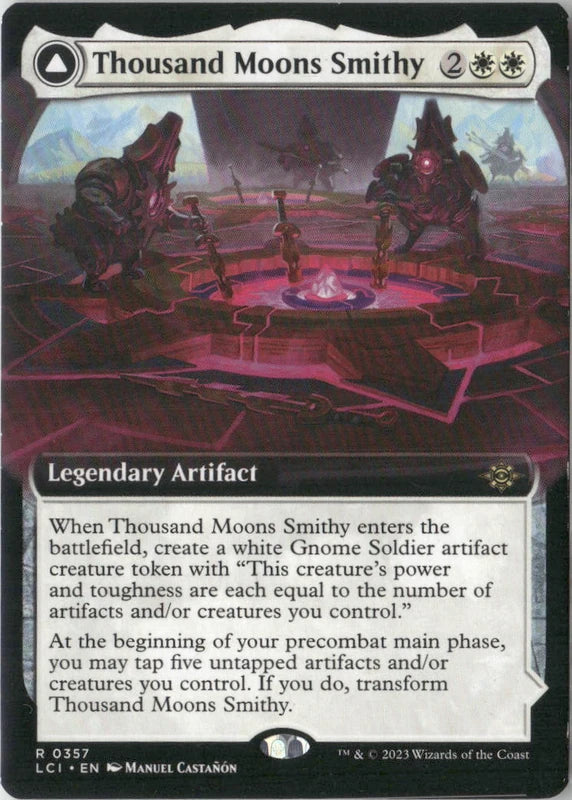 Scan Image | Thousand Moons Smithy (Extended Art) - The Lost Caverns of Ixalan | [3493A517]