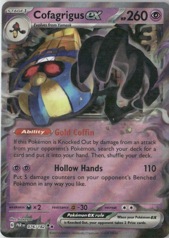 Cofagrigus ex - SV04: Paradox Rift