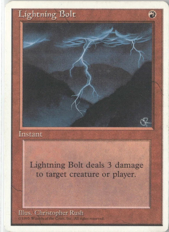 Scan Image | Lightning Bolt - Fourth Edition | [EC6CED9C]