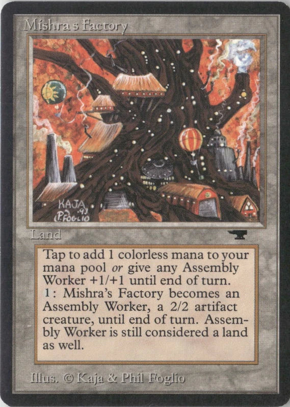 Scan Image | Mishra's Factory (Fall) - Antiquities | [9F473B0B]