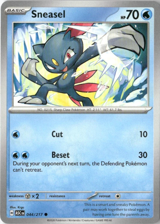 Sneasel - ME: Ascended Heroes