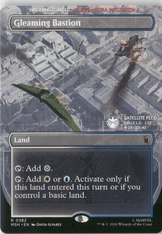 Scan Image | Gleaming Bastion (Borderless) - Marvel Super Heroes | [B3F901B4]