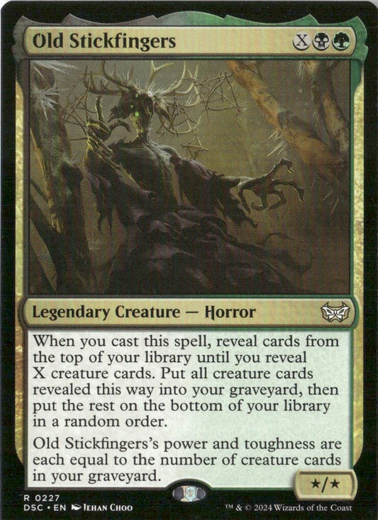 Old Stickfingers - Commander: Duskmourn: House of Horror